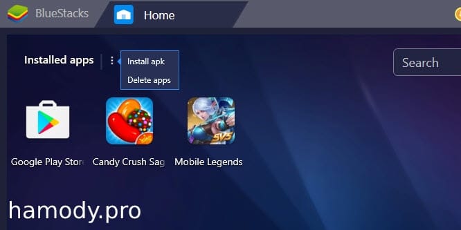 برنامج محاكي الاندرويد bluestacks