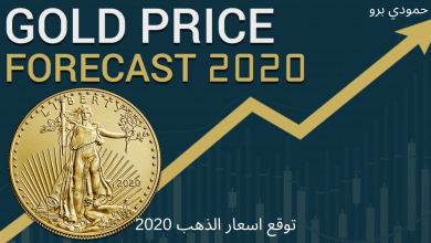 توقع اسعار الذهب 2020