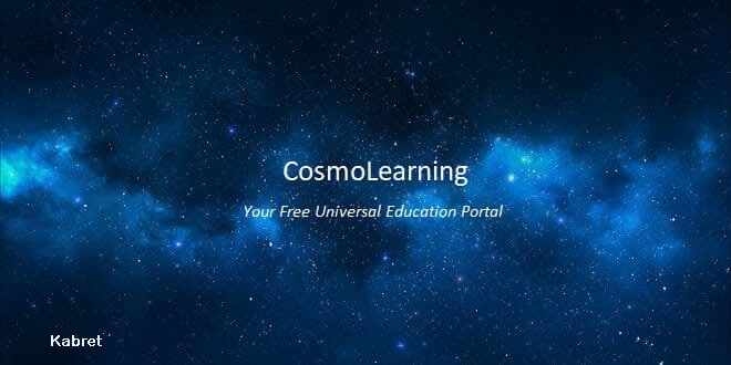 CosmoLearning 1