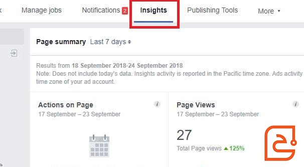 طريقة اظهار المتابعين في الفيس بوك بسهولة 6 Facebook-Insights-Link