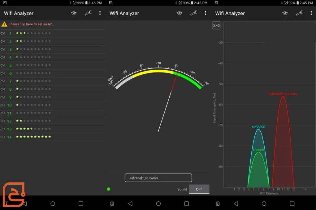 WiFi Analyzer hamody